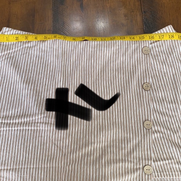 Button Wrap Skort - Picture 11 of 12